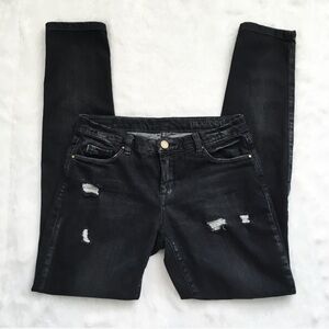 Black Blank NYC Distressed Jeans, size 27